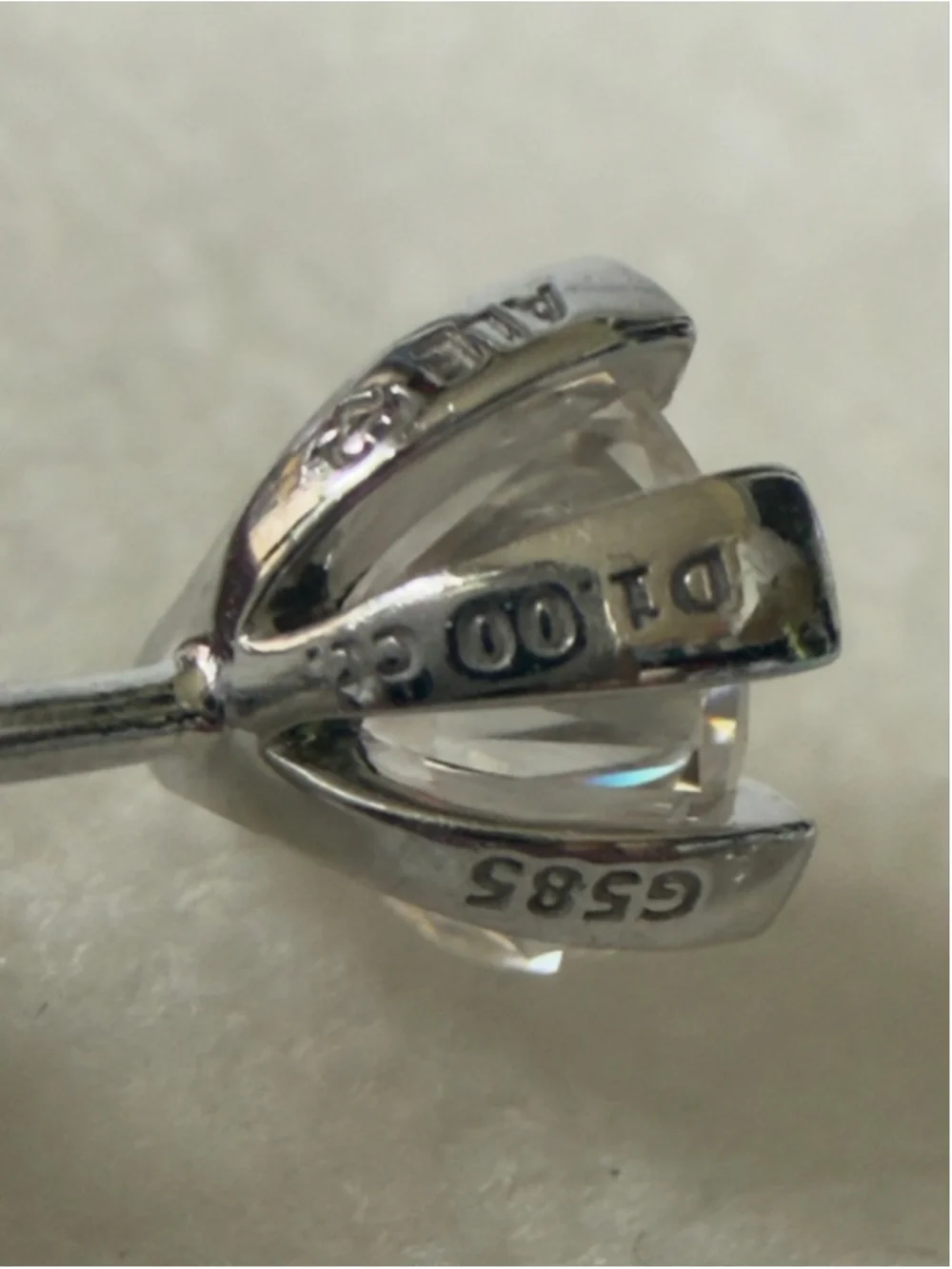 Pandora Nova 14k White Gold Lab-grown Diamond Earrings 1.00ct